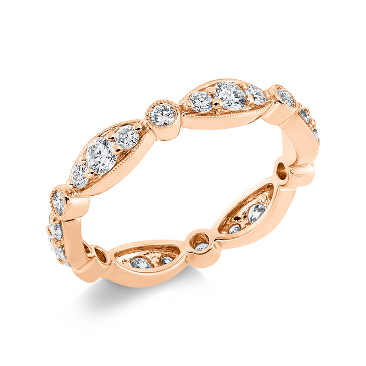 Modern Woman Ring Rotgold 18kt Ref-1FC37
