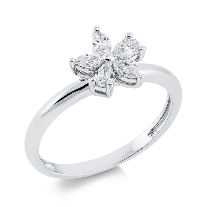 Modern Woman Ring Weißgold 18kt Ref-1FC90