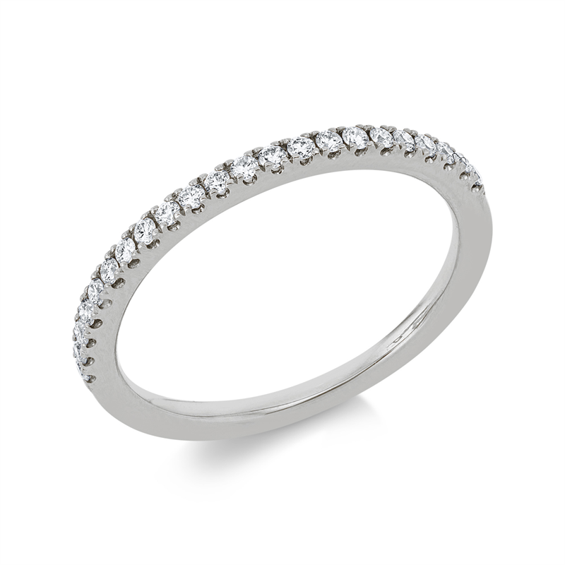 Memoire halb Ring Weißgold 18kt Ref-1FH20