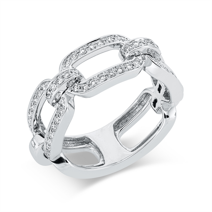 Exklusiv Ring Weißgold 18kt Ref-1FI08
