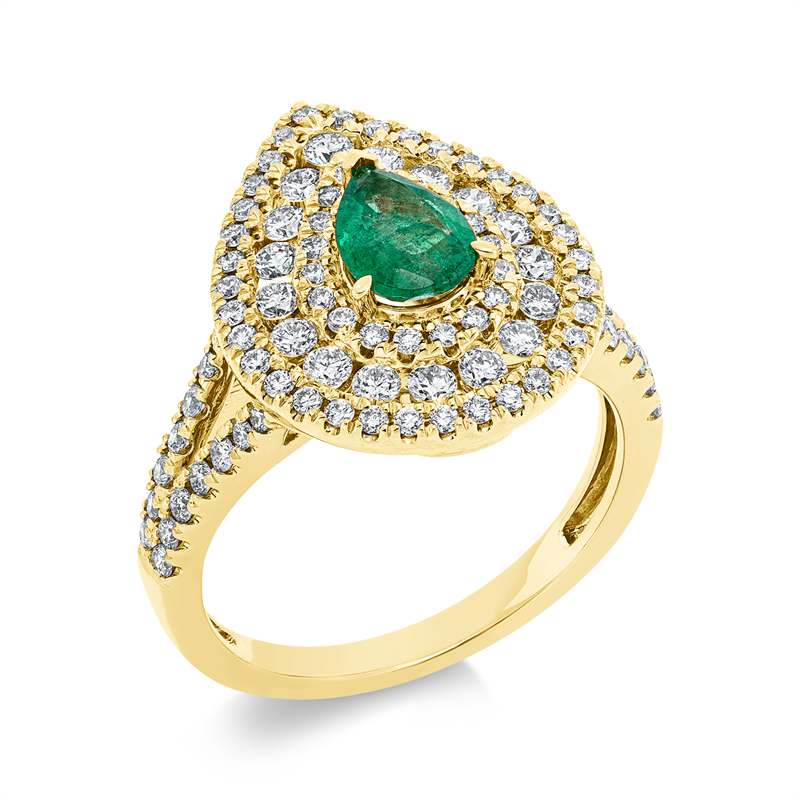 Farbstein Classic Ring Gelbgold 18kt 1,13ct