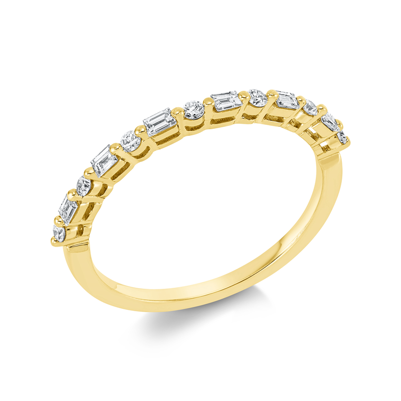 Baguette Ring Gelbgold 18kt Ref-1FQ27