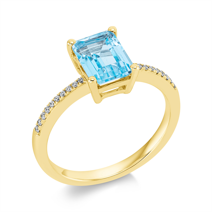 Farbstein Fashion Ring Gelbgold 18kt Ref-1FQ32