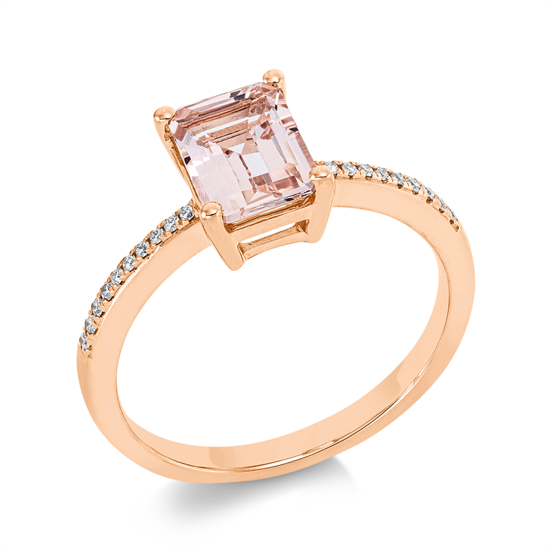 Farbstein Fashion Ring Rotgold 18kt Ref-1FQ33