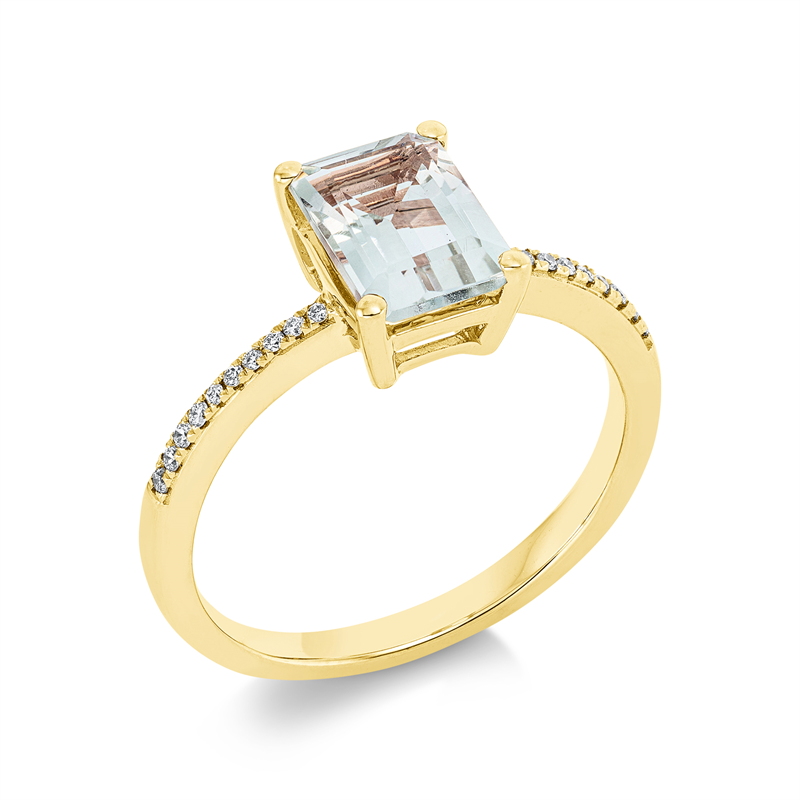 Farbstein Fashion Ring Gelbgold 18kt Ref-1FQ34