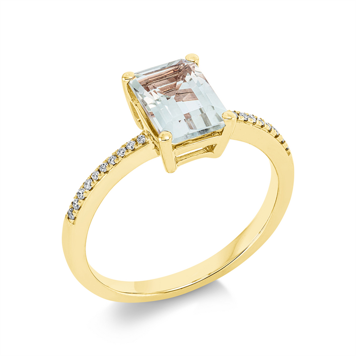 Farbstein Fashion Ring Gelbgold 18kt Ref-1FQ34