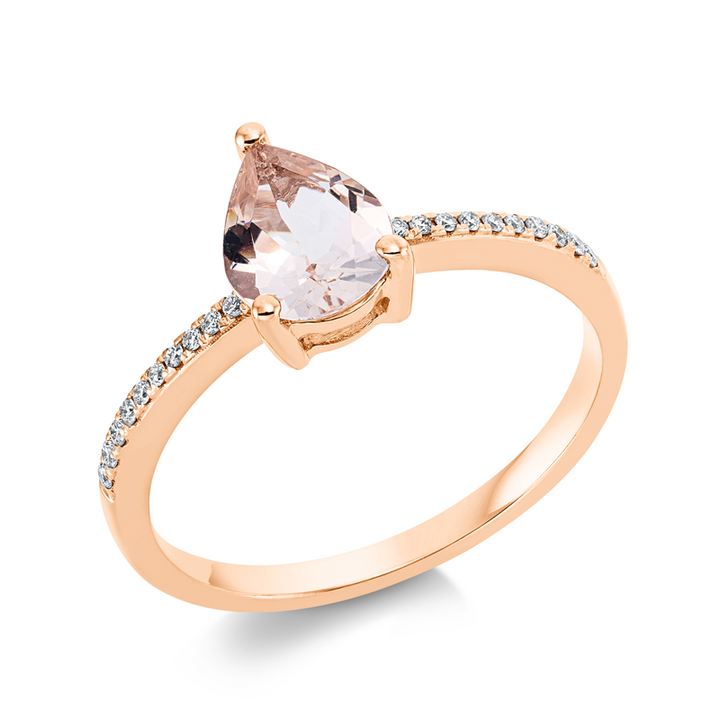 Farbstein Fashion Ring Rotgold 18kt Ref-1FQ37