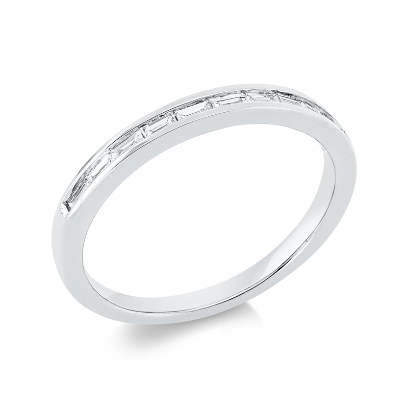 Memoire halb Ring Weißgold 18kt Ref-1FX48
