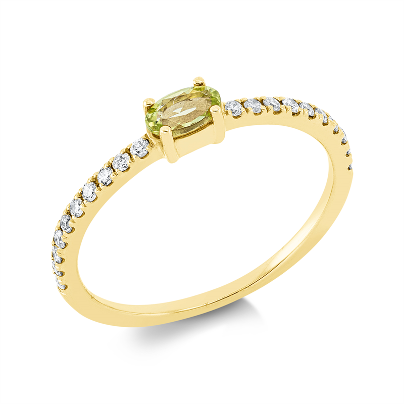 Farbstein Fashion Ring Gelbgold 18kt Ref-1GD23