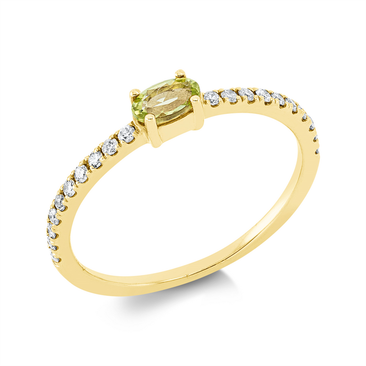 Farbstein Fashion Ring Gelbgold 18kt Ref-1GD23