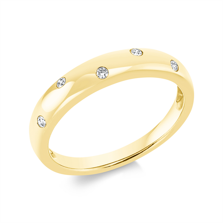 Modern Woman Ring Gelbgold 18kt Ref-1GE09