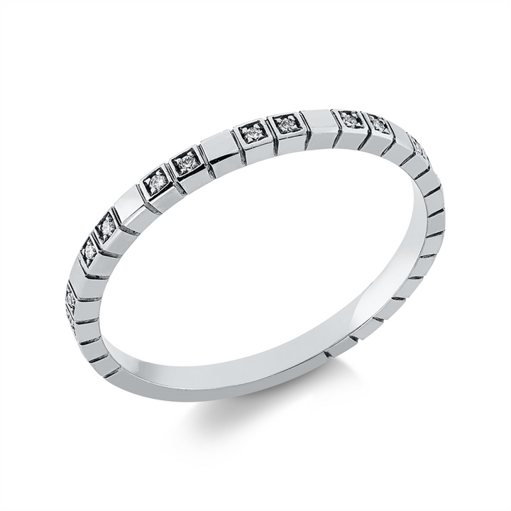 Modern Woman Ring Weißgold 18kt Ref-1GJ25