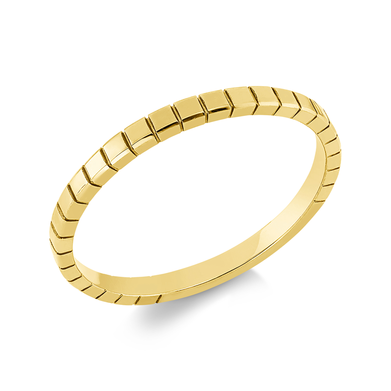 Plain Ring Gelbgold 18kt Ref-1GJ53