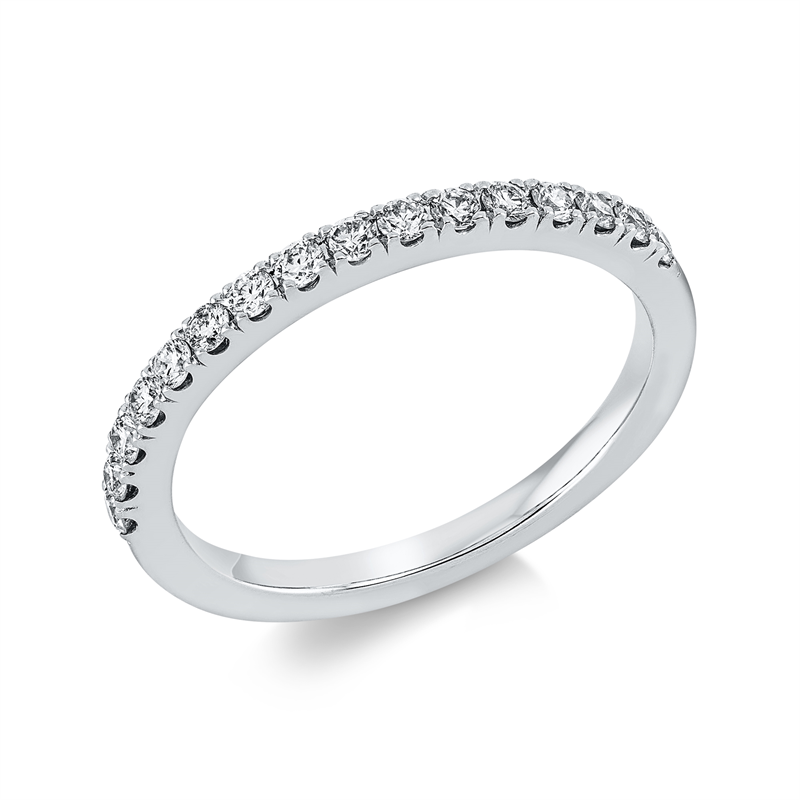 Memoire halb Ring Weißgold 18kt Ref-1GL63