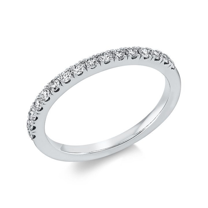 Memoire halb Ring Weißgold 18kt Ref-1GL63