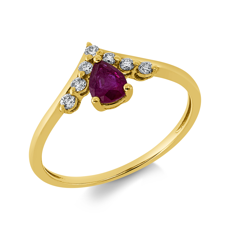 Farbstein Classic Ring Gelbgold 18kt Ref-1GR34