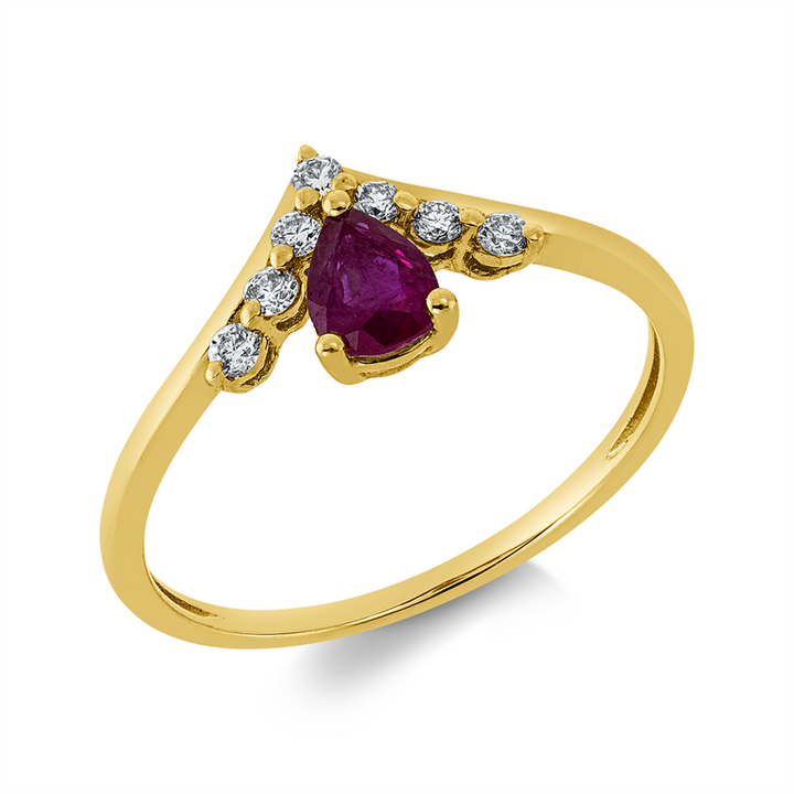 Farbstein Classic Ring Gelbgold 18kt Ref-1GR34
