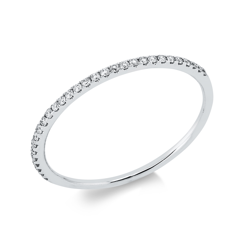 Memoire halb Ring Weißgold 18kt Ref-1GS32