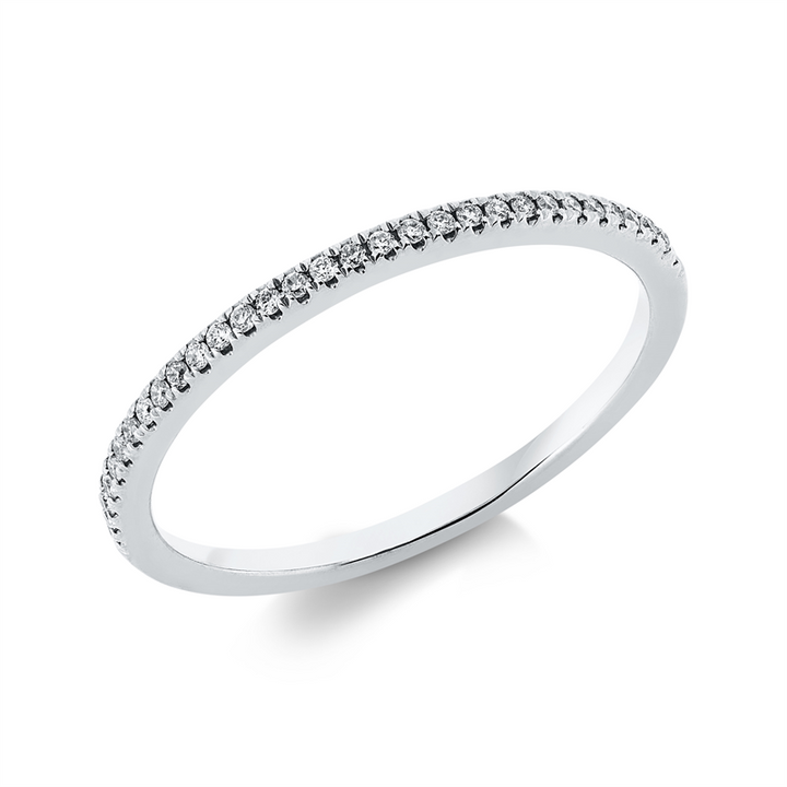 Memoire halb Ring Weißgold 18kt Ref-1GS40