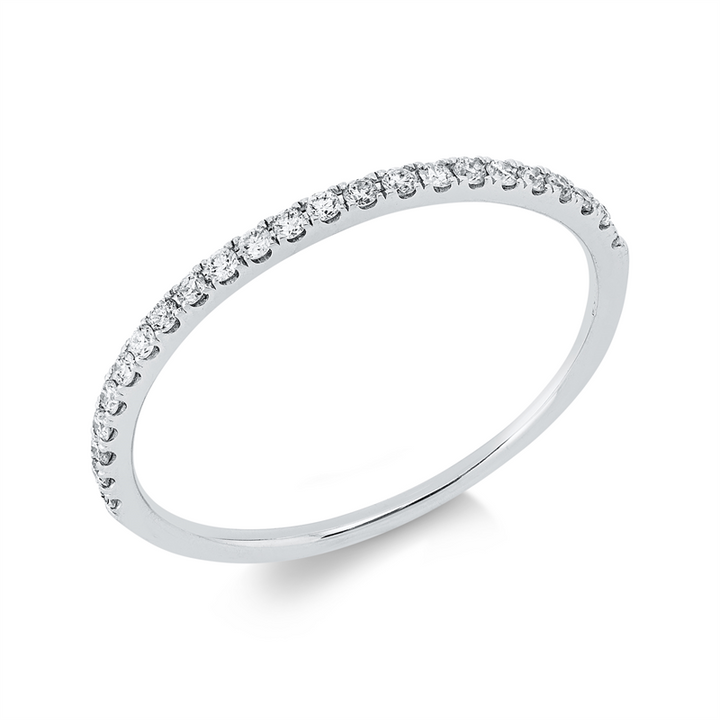 Memoire halb Ring Weißgold 18kt Ref-1GS86