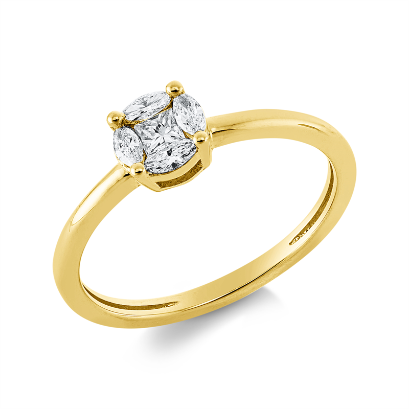 Illusion Classic Ring Gelbgold 18kt Ref-1HC15