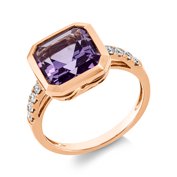 Farbstein Fashion Ring Rotgold 18kt Ref-1HH17