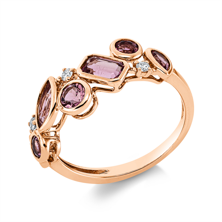 Farbstein Fashion Ring Rotgold 18kt Ref-1HH48