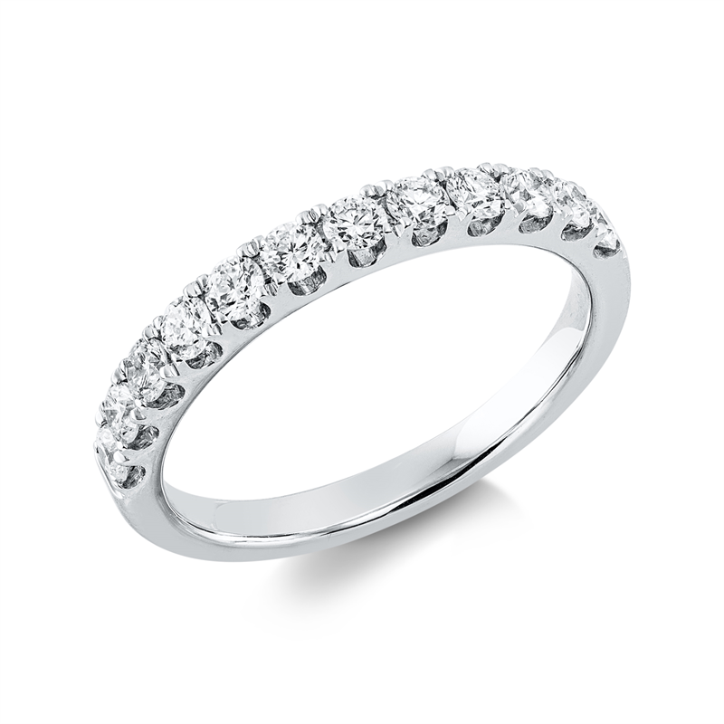 Memoire halb Ring Weißgold 18kt Ref-1HK01