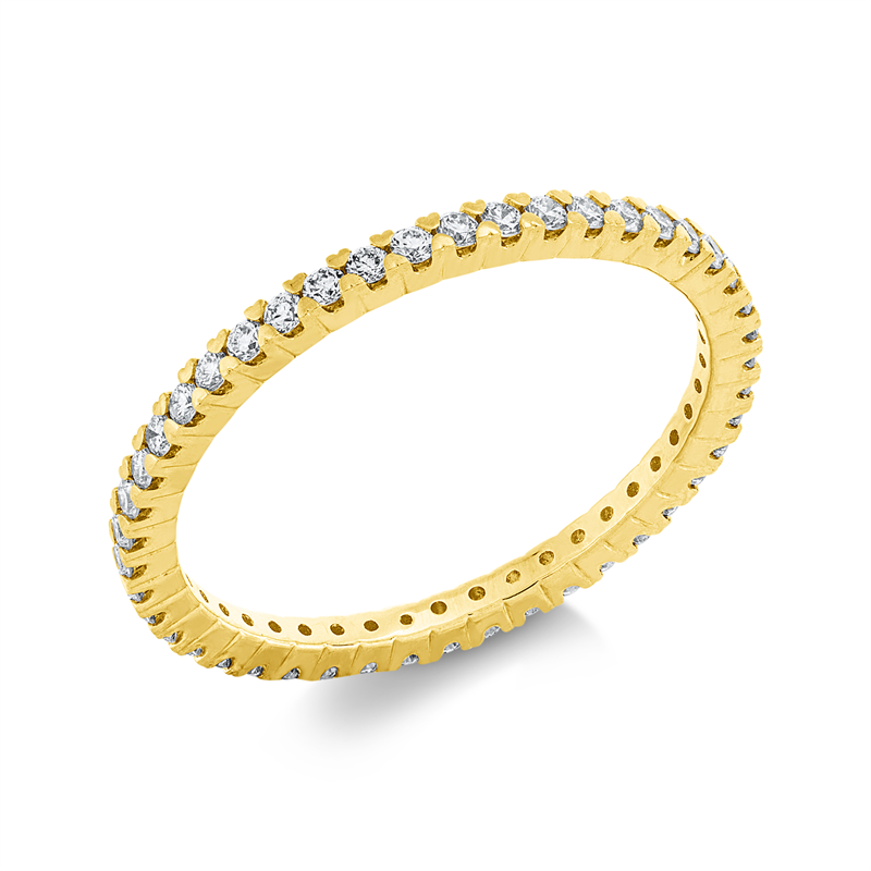 Memoire voll Ring Gelbgold 18kt 0,4ct