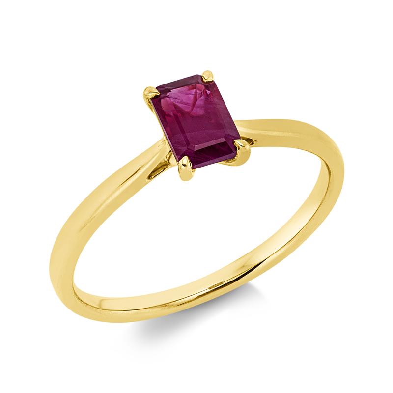 Farbstein Classic Ring Gelbgold 18kt