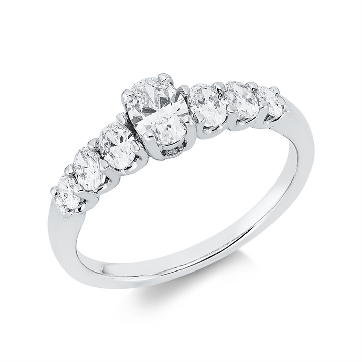 Exklusiv Ring Weißgold 18kt Ref-1HP33