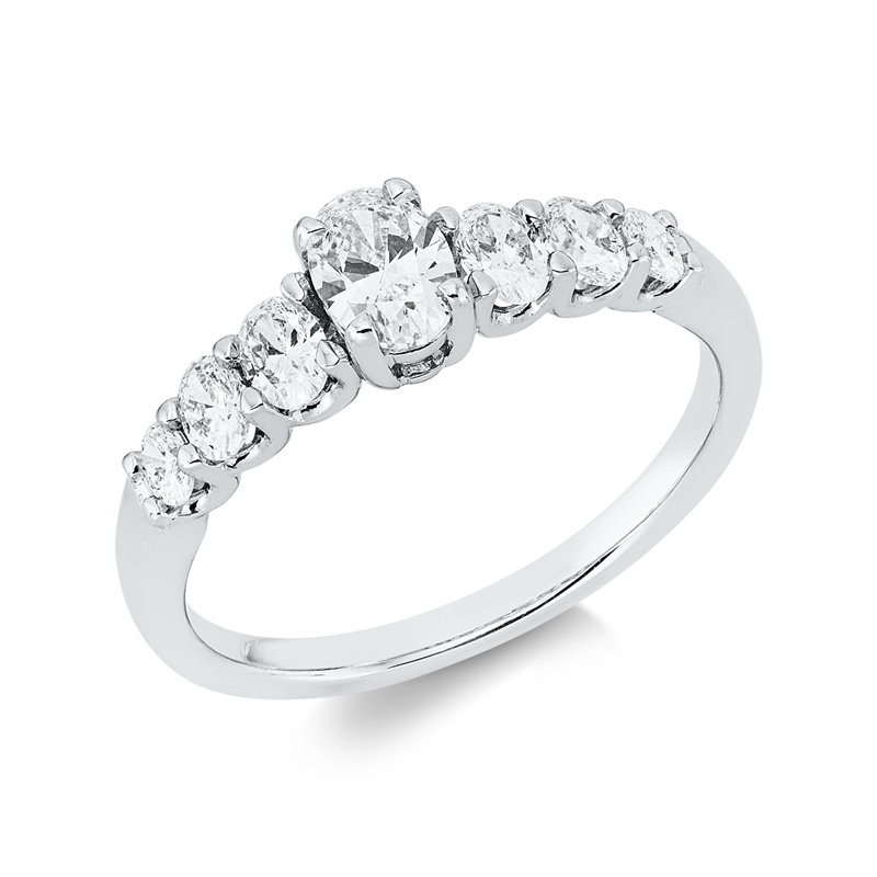 Exklusiv Ring Weißgold 18kt Ref-1HP33