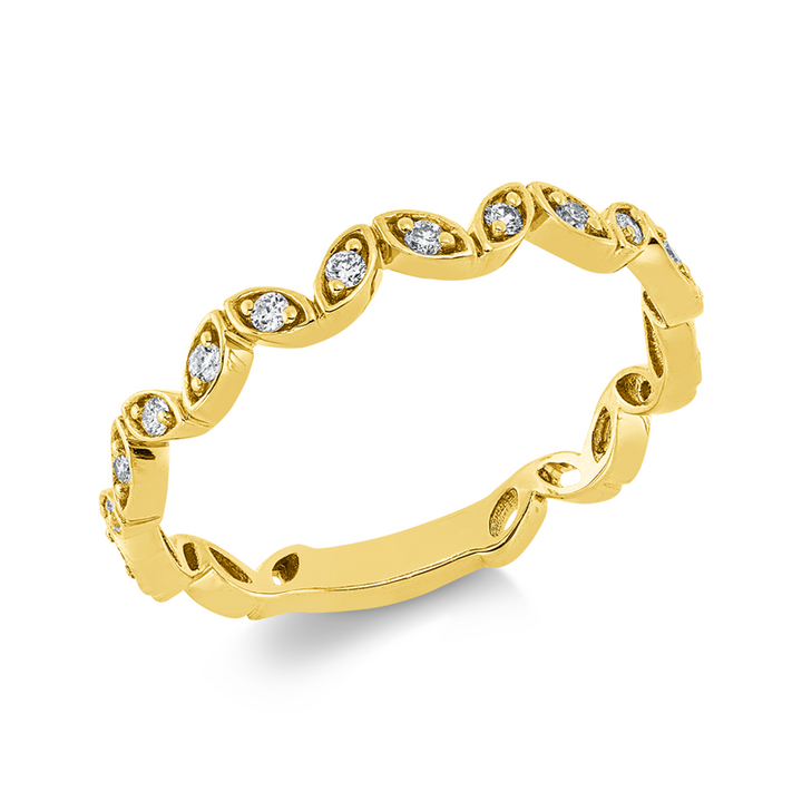 Modern Woman Ring Gelbgold 18kt Ref-1HP86
