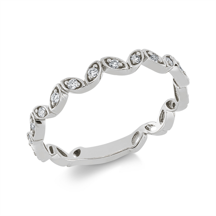 Modern Woman Ring Weißgold 18kt Ref-1HP86