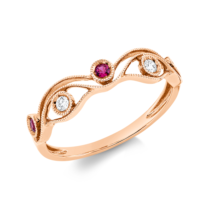 Farbstein Classic Ring Rotgold 18kt Ref-1HU65