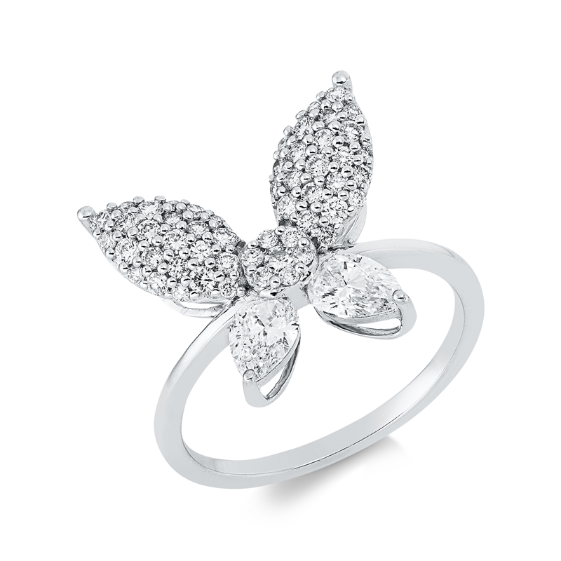 Tier Ring Weißgold 18kt Ref-1HX03