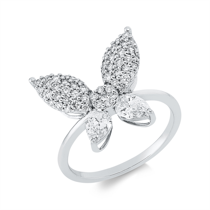 Tier Ring Weißgold 18kt Ref-1HX03