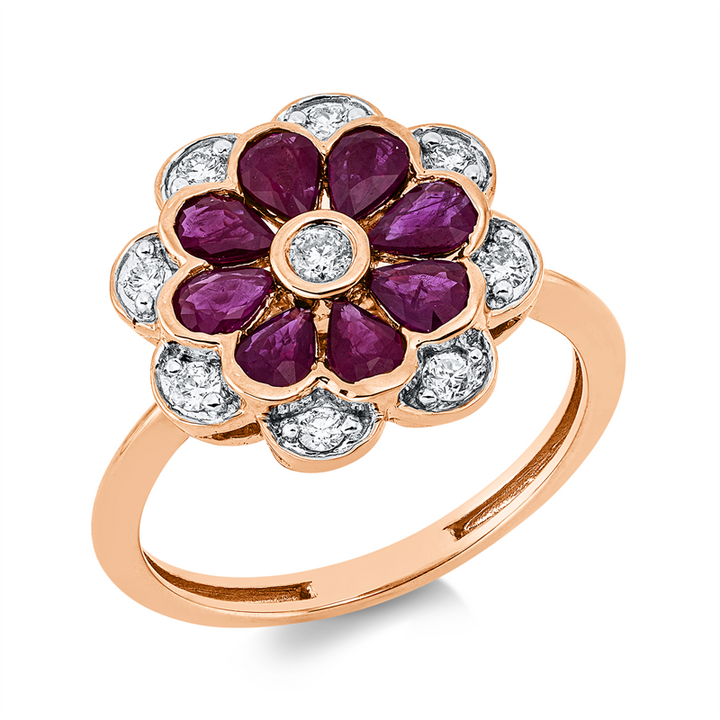 Farbstein Classic Ring Rotgold 18kt Ref-1HX13