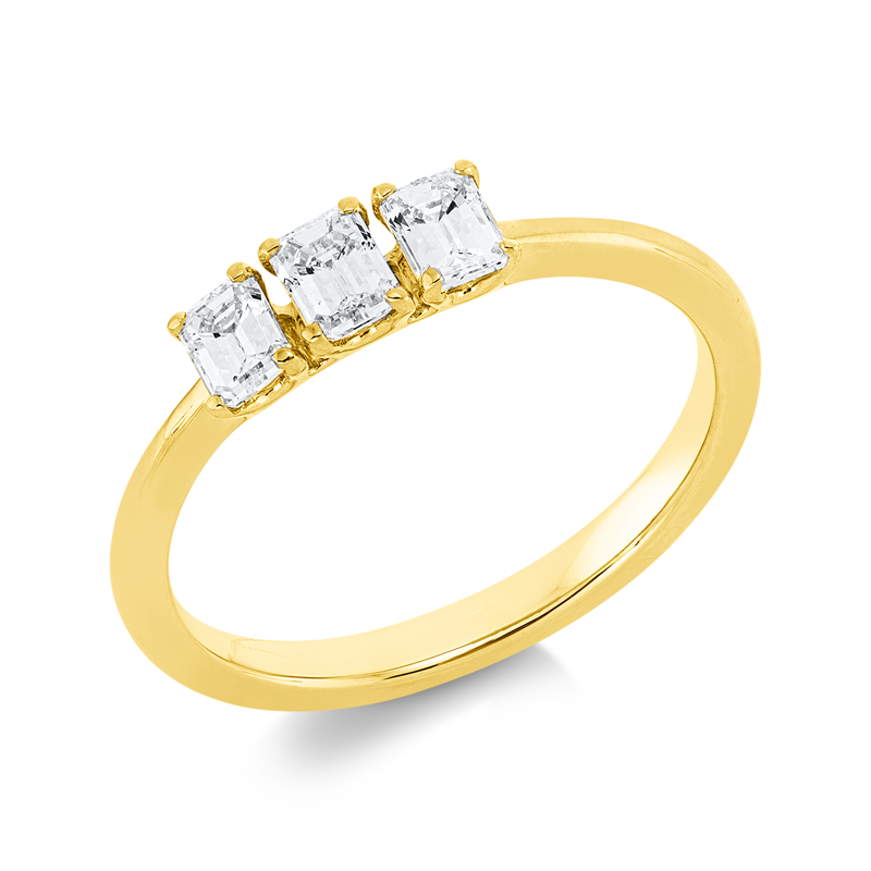 Baguette Ring Weißgold 18kt 0,55ct