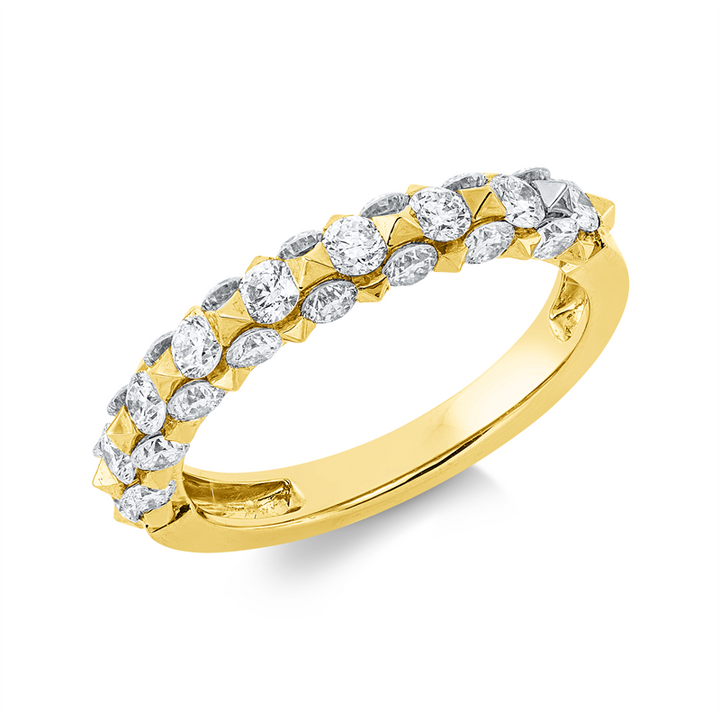 Modern Woman Ring Gelbgold 18kt Ref-1IJ35
