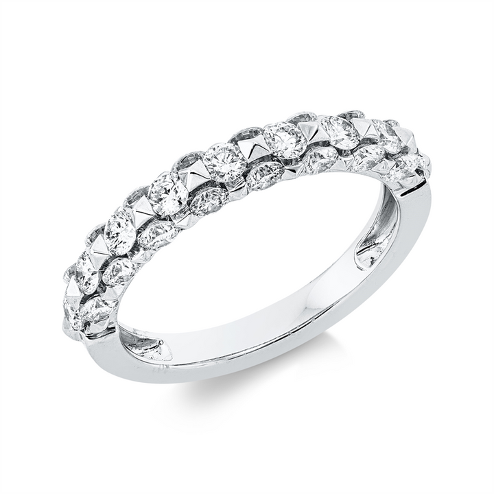 Memoire halb Ring Weißgold 18kt Ref-1IK10
