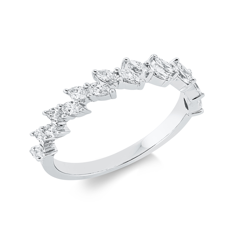 Modern Woman Ring Weißgold 18kt Ref-1IL17