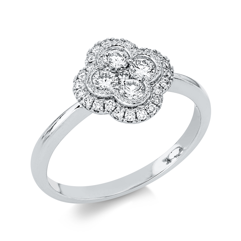 Illusion Classic Ring Weißgold 18kt Ref-1IP09