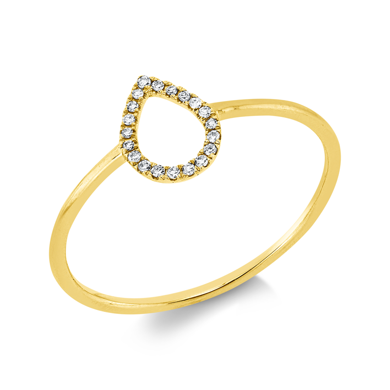 Symbol Ring Weißgold 18kt