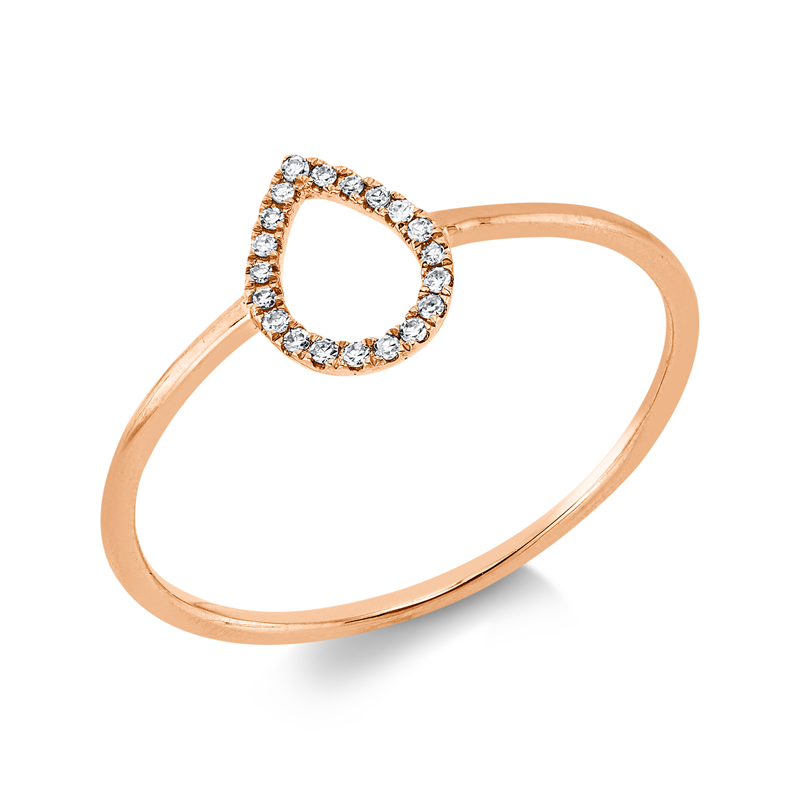 Symbol Ring Weißgold 18kt