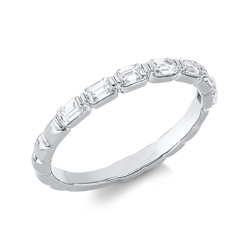 Baguette Ring Weißgold 18kt 0,57ct