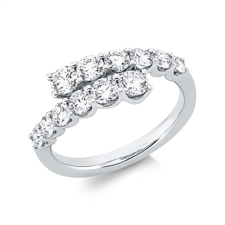 Exklusiv Ring Weißgold 18kt Ref-1IY54