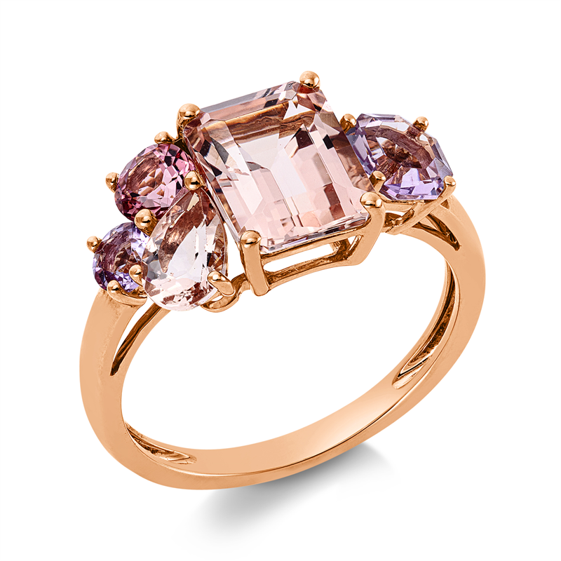 Farbstein Fashion Ring Rotgold 18kt