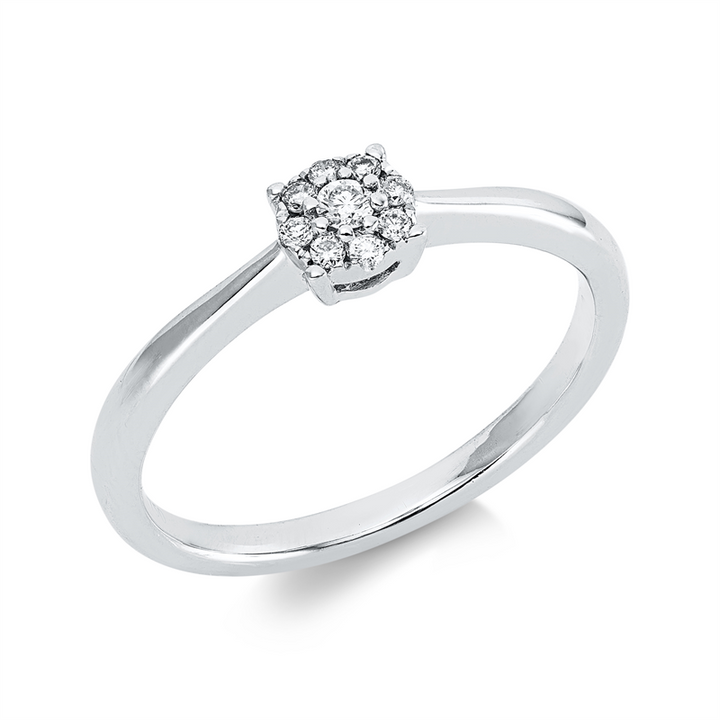 Illusion Classic Ring Weißgold 18kt Ref-1IZ82