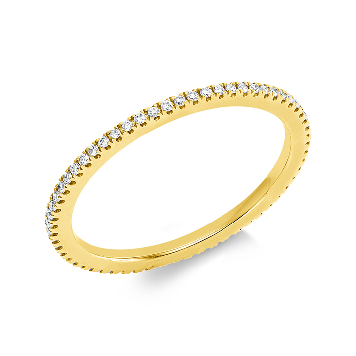 Memoire voll Ring Gelbgold 18kt Ref-1JD71